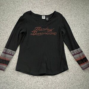 Harley-Davidson ladies long sleeve thermal shirt